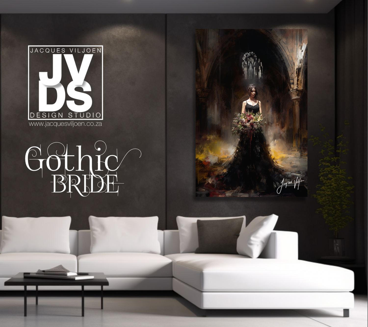 The Gothic Bride Canvas Collection