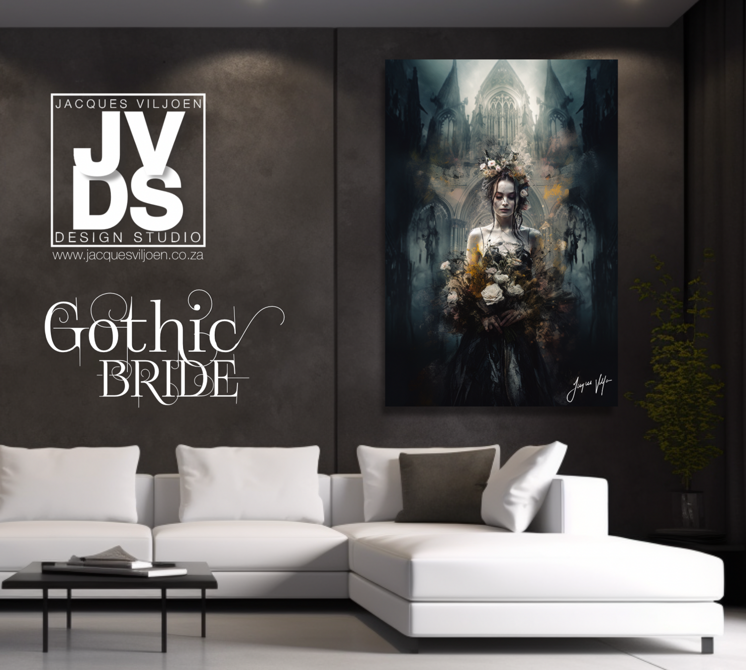 The Gothic Bride Canvas Collection