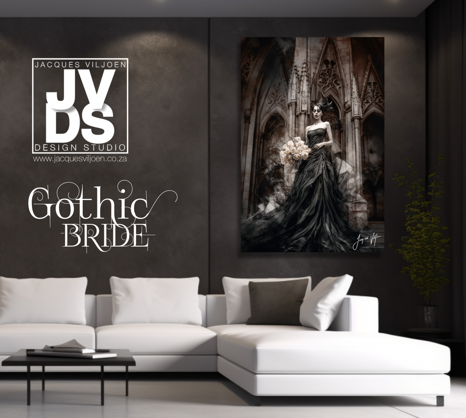 The Gothic Bride Canvas Collection