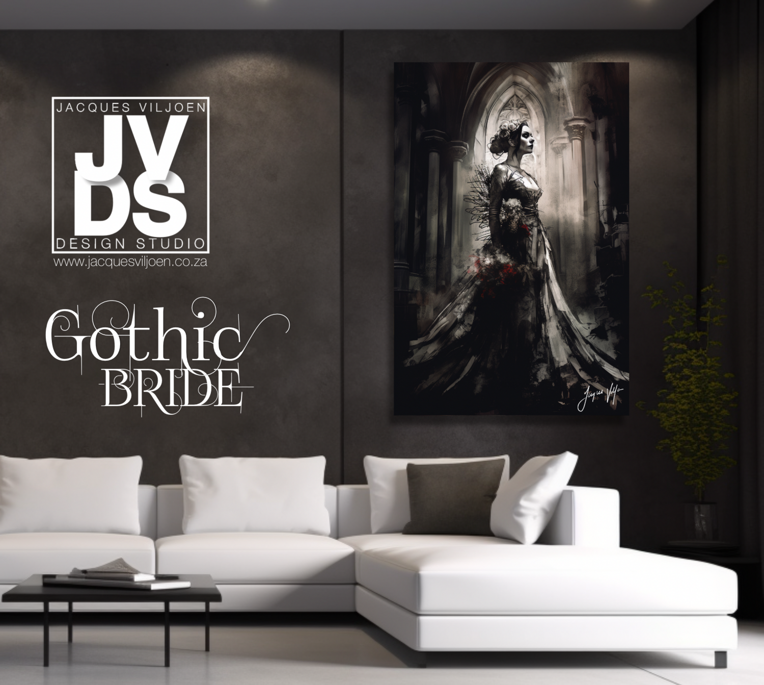The Gothic Bride Canvas Collection