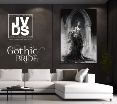 The Gothic Bride Canvas Collection