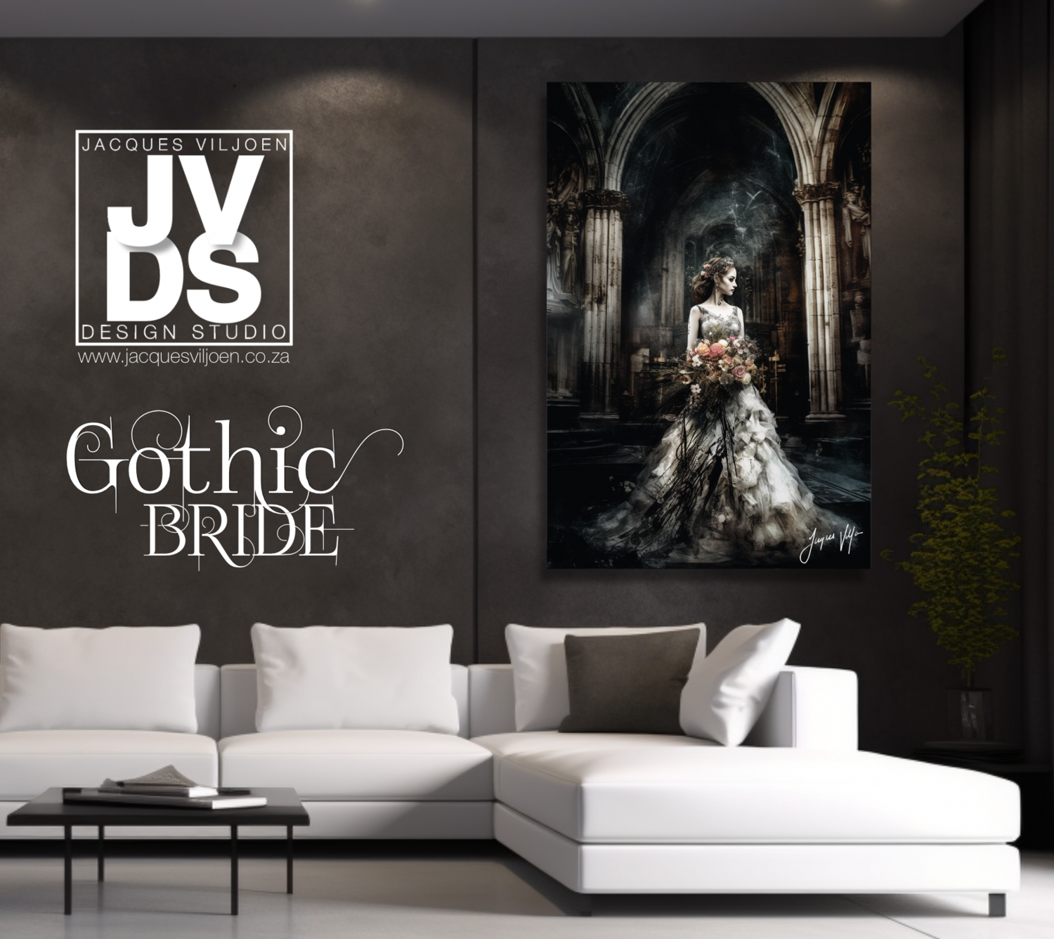 The Gothic Bride Canvas Collection