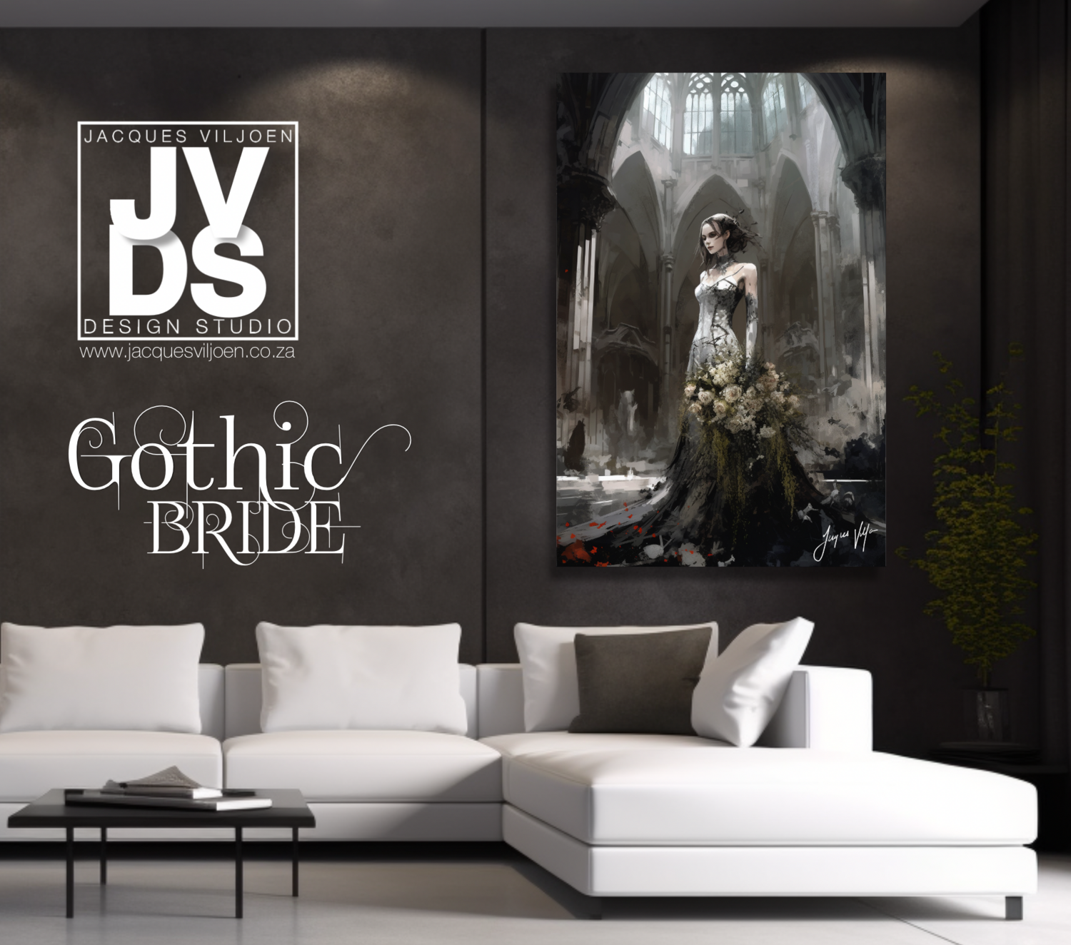 The Gothic Bride Canvas Collection