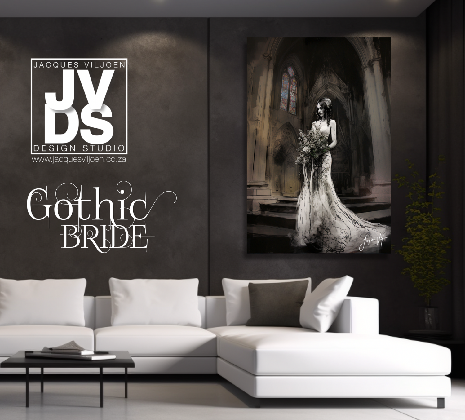 The Gothic Bride Canvas Collection