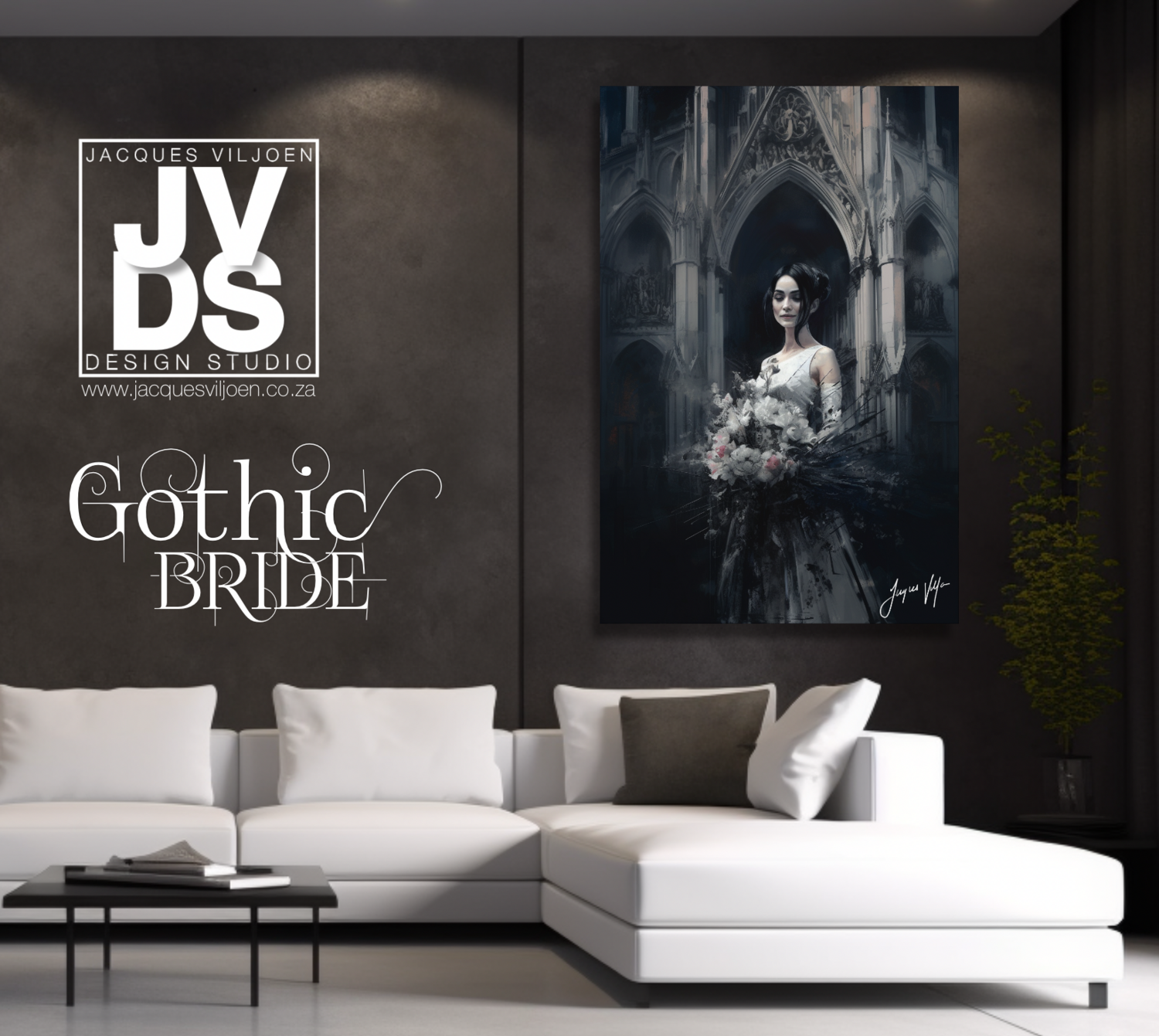 The Gothic Bride Canvas Collection