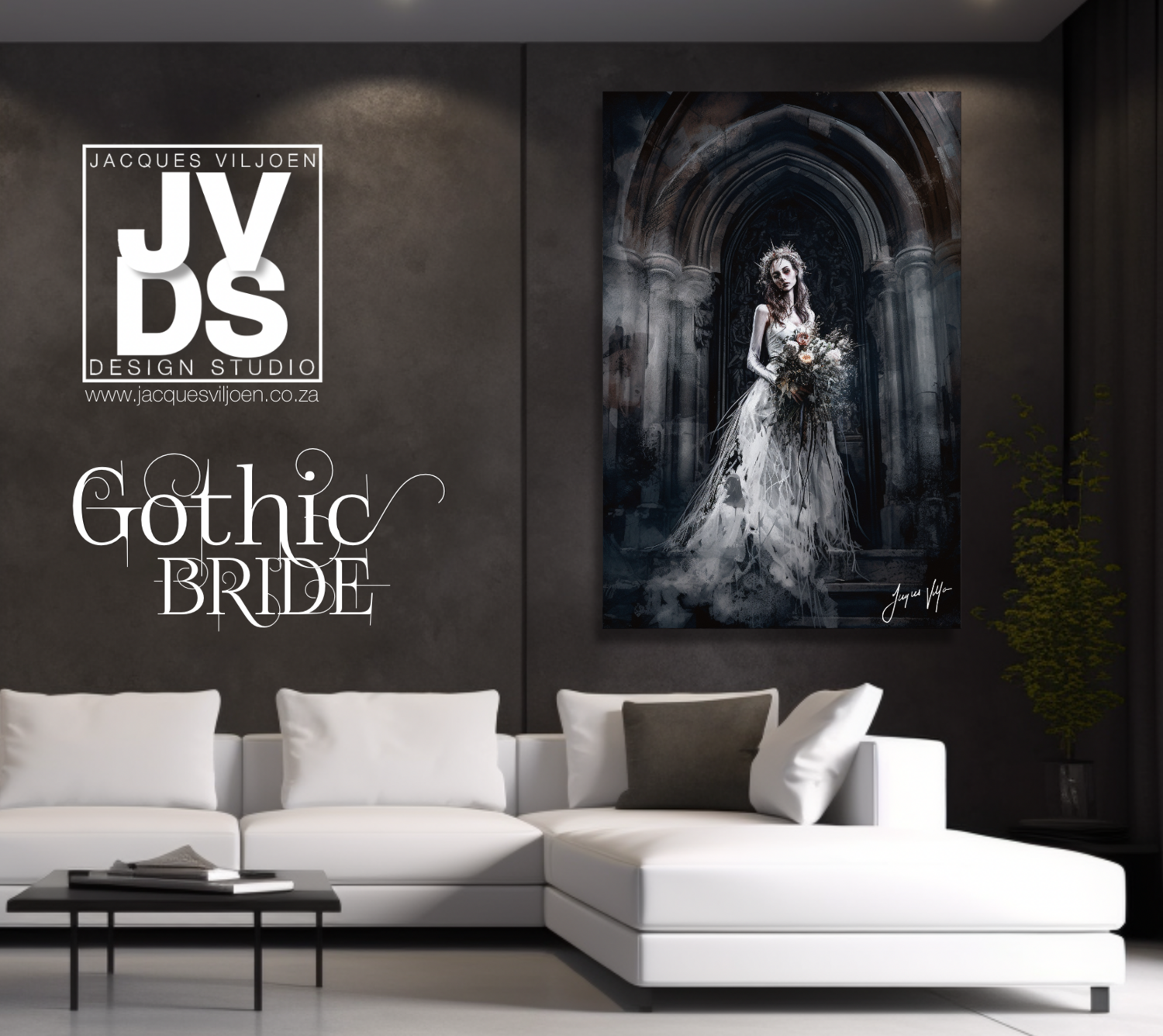 The Gothic Bride Canvas Collection