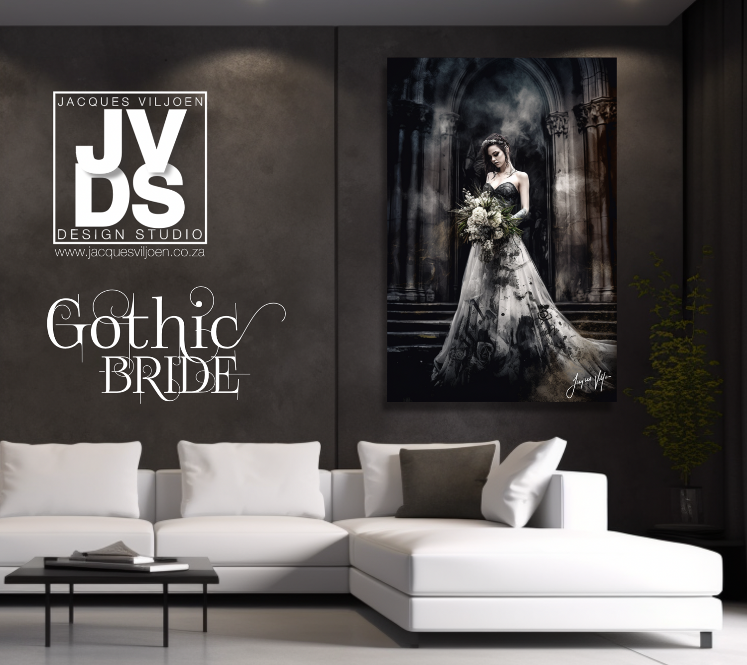 The Gothic Bride Canvas Collection
