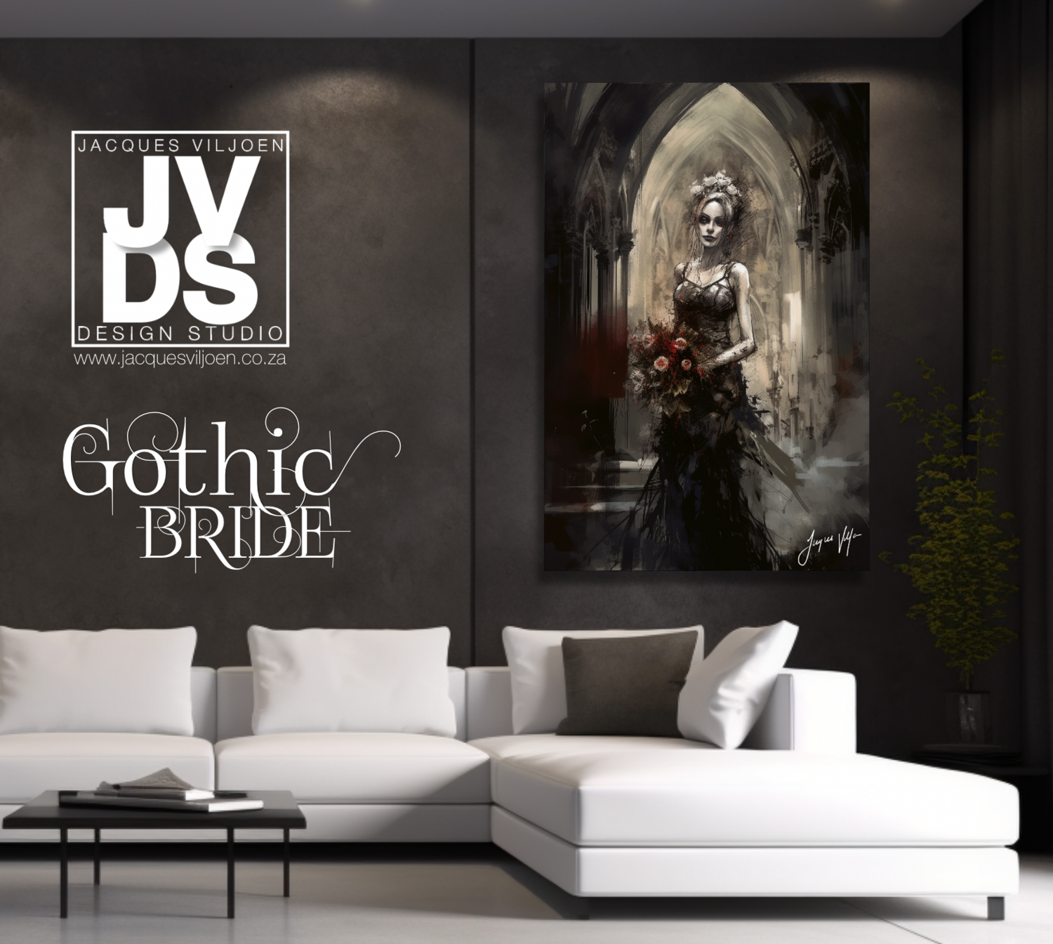 The Gothic Bride Canvas Collection