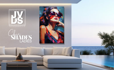 Chic Shades Ladies Sunglass Fashion Canvas Design