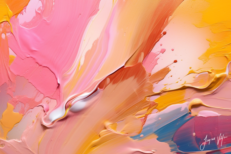Pastel Impressions: Abstract Canvas Art Collection | Soft &amp; Bold Contrast Designs