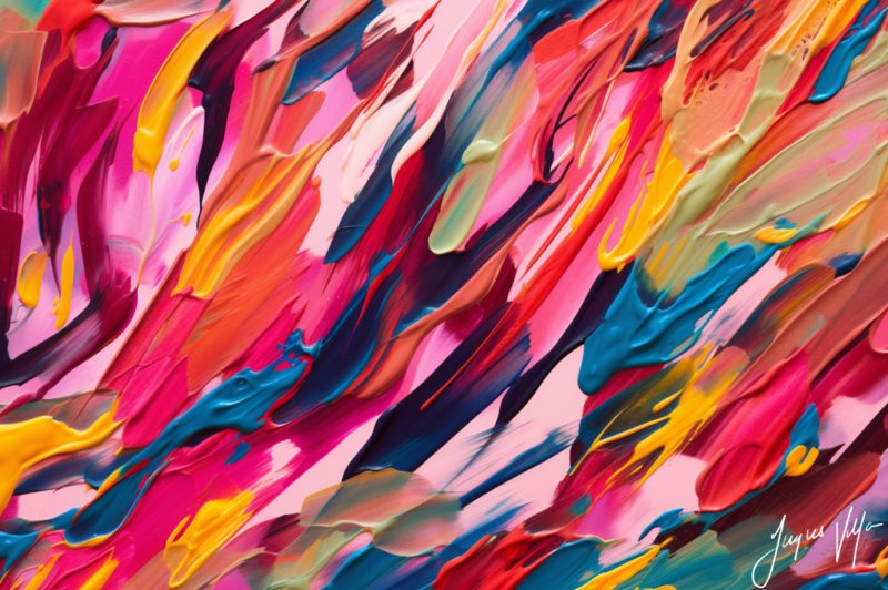 Pastel Impressions: Abstract Canvas Art Collection | Soft &amp; Bold Contrast Designs