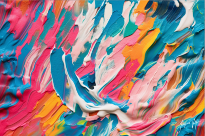 Pastel Impressions: Abstract Canvas Art Collection | Soft &amp; Bold Contrast Designs