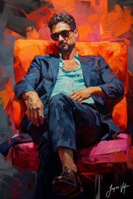 John Doe Sunglass Canvas Collection - A Fashionable abstract canvas design.