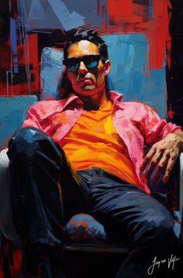 John Doe Sunglass Canvas Collection - A Fashionable abstract canvas design.