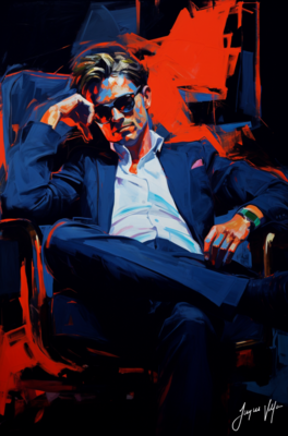 John Doe Sunglass Canvas Collection - A Fashionable abstract canvas design.