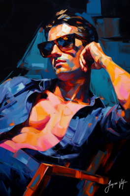 John Doe Sunglass Canvas Collection - A Fashionable abstract canvas design.