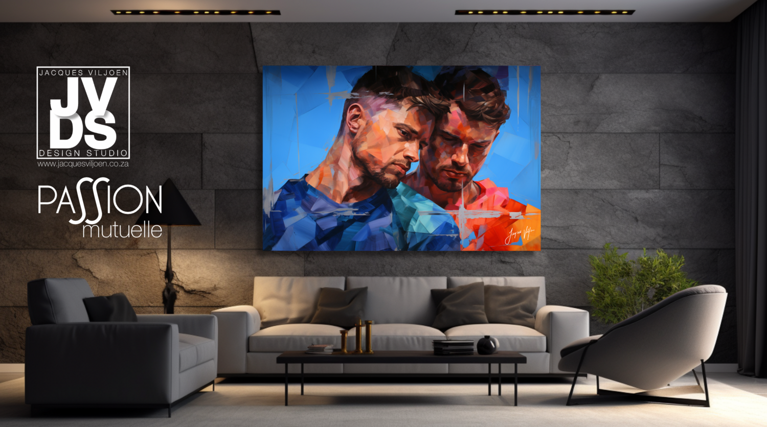 &quot;Passion Mutuelle&quot; Canvas Design