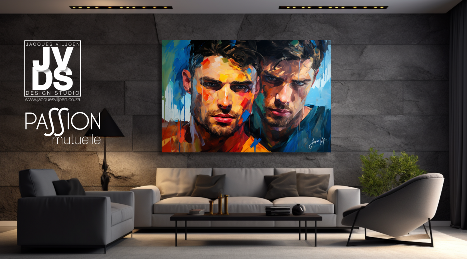 &quot;Passion Mutuelle&quot; Canvas Design