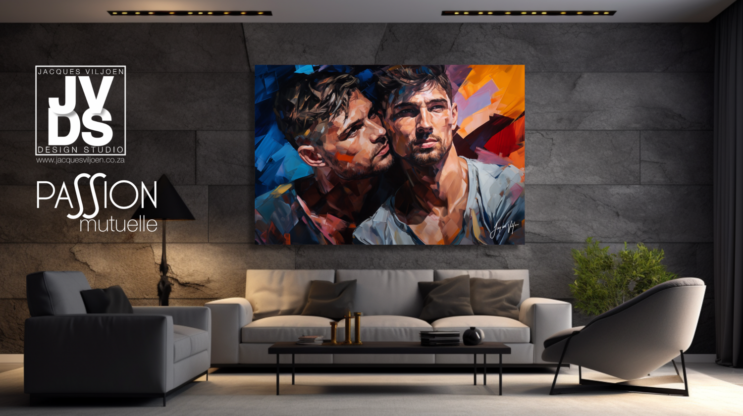 &quot;Passion Mutuelle&quot; Canvas Design