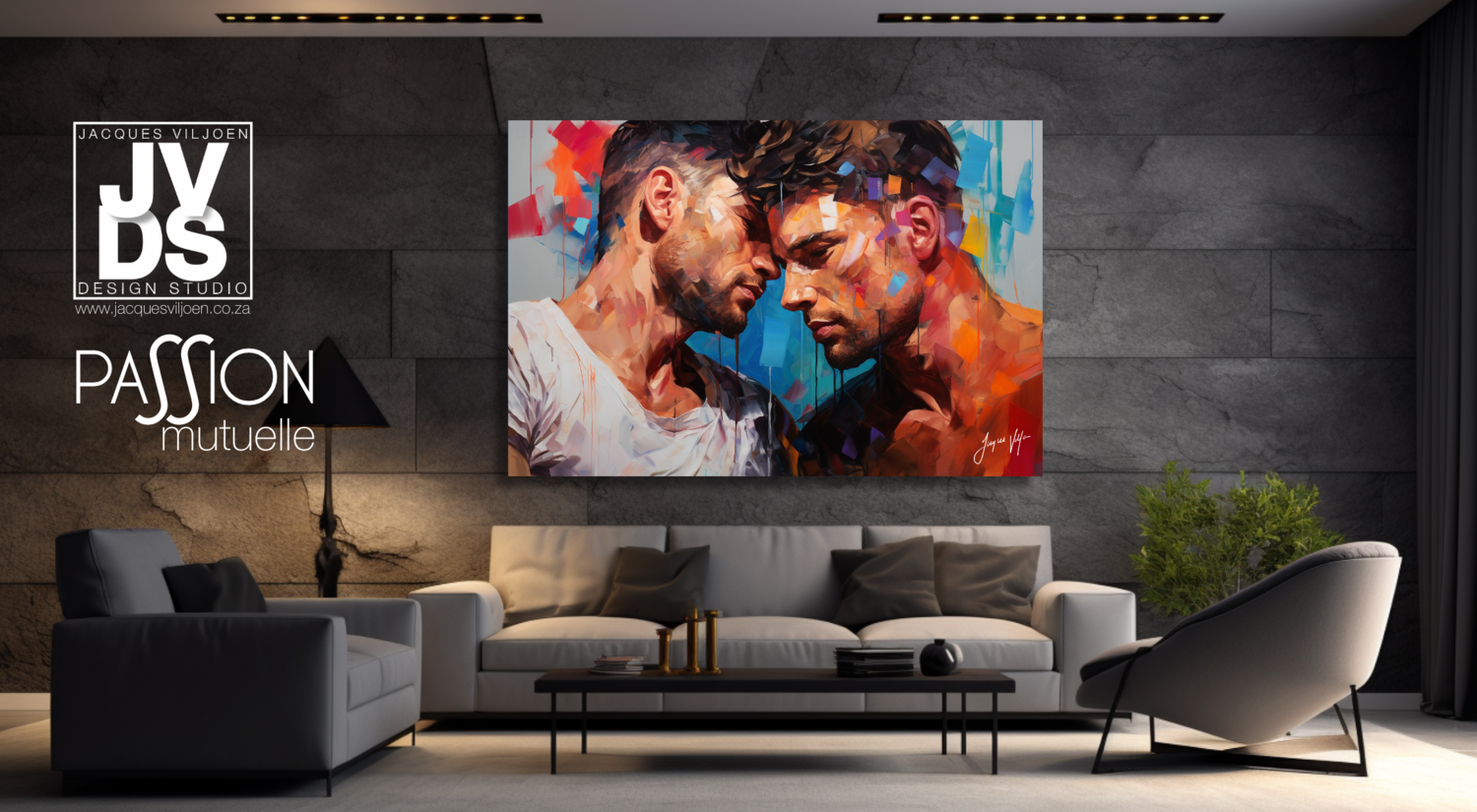 &quot;Passion Mutuelle&quot; Canvas Design