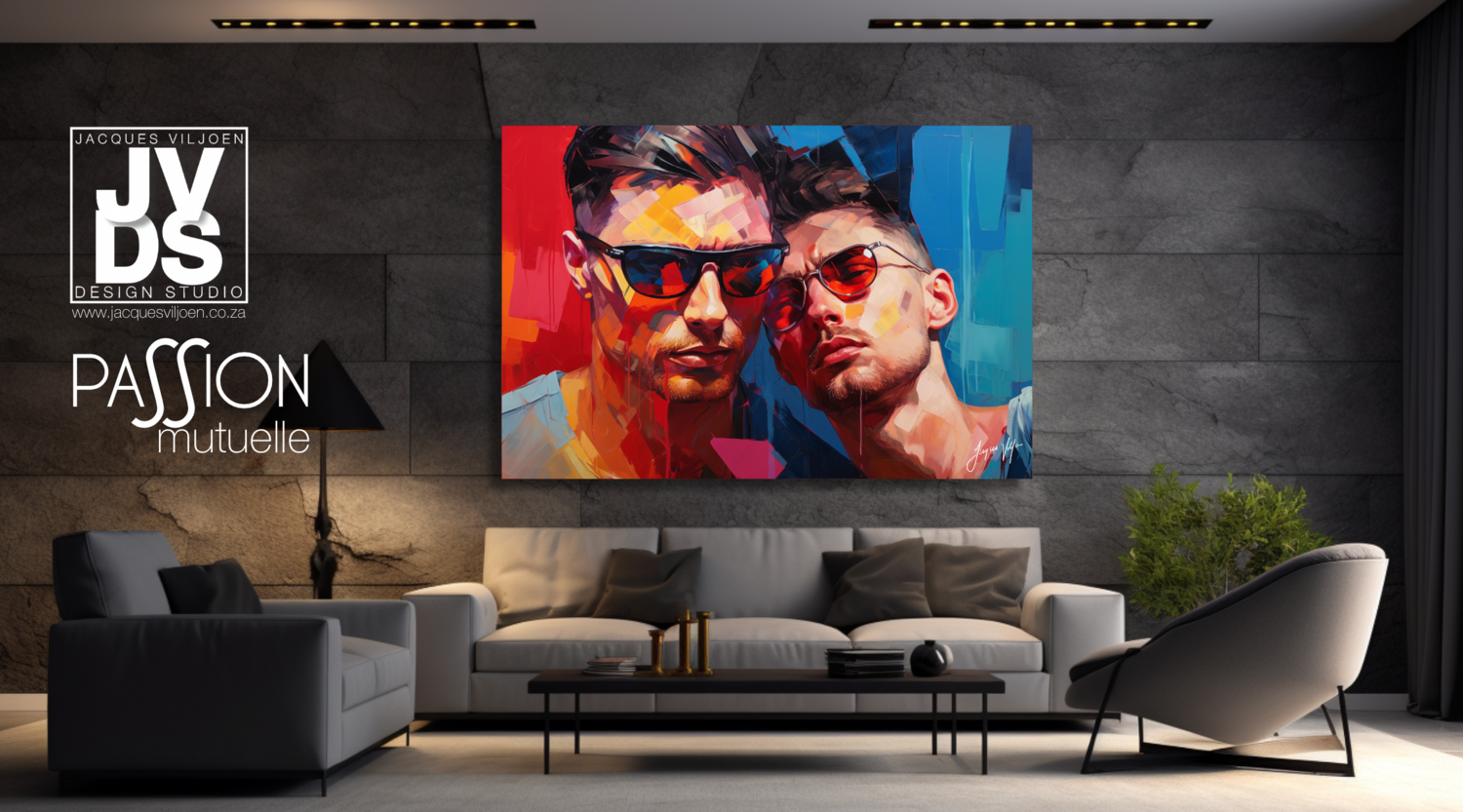 &quot;Passion Mutuelle&quot; Canvas Design
