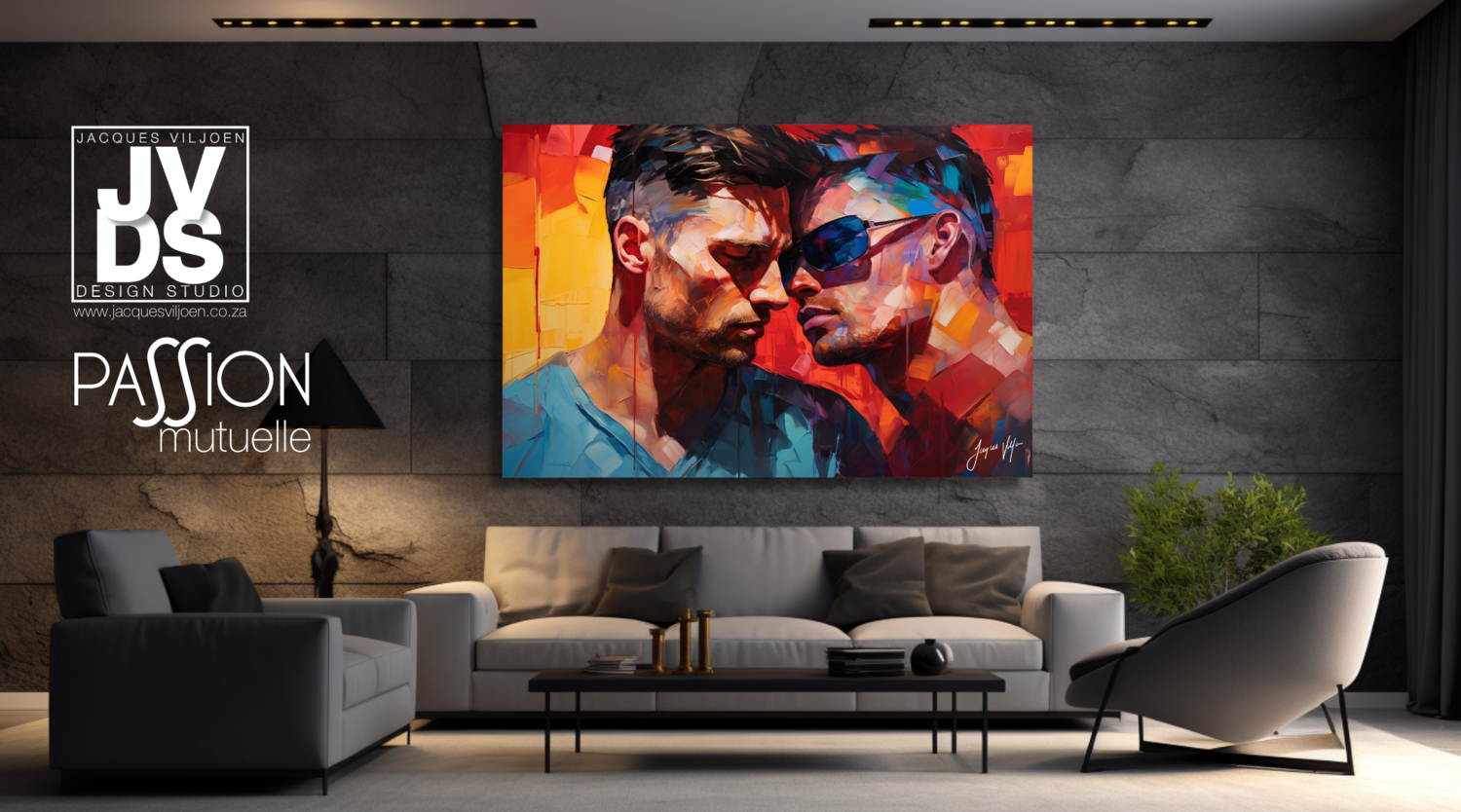 &quot;Passion Mutuelle&quot; Canvas Design