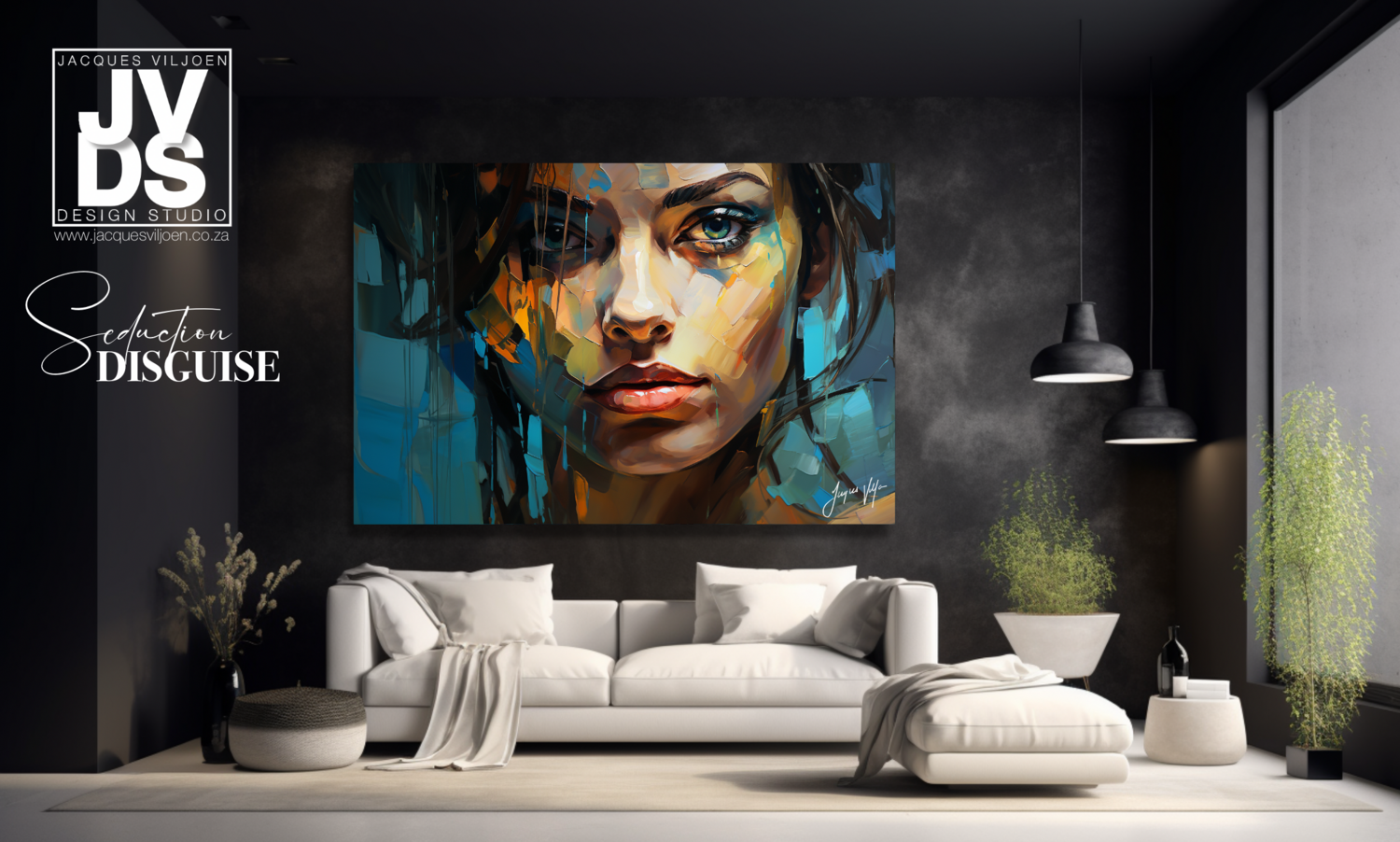 Seduction Disguise Canvas Design