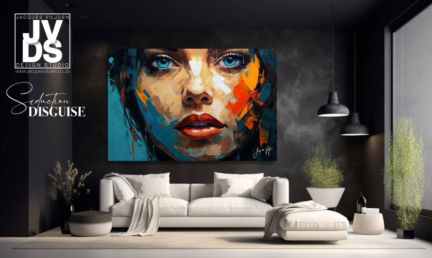 Seduction Disguise Canvas Design