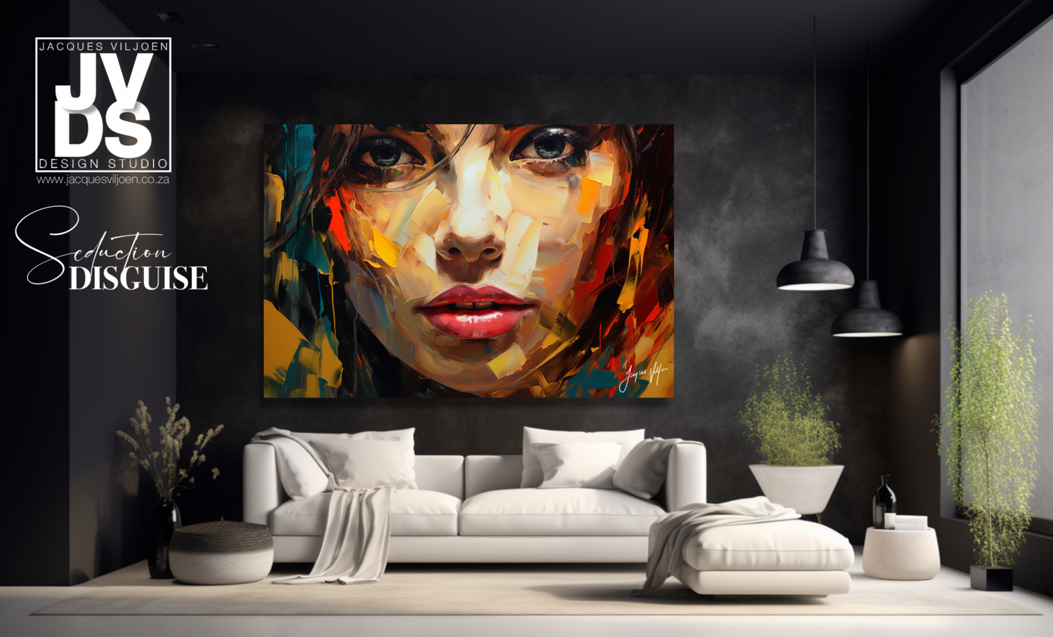 Seduction Disguise Canvas Design