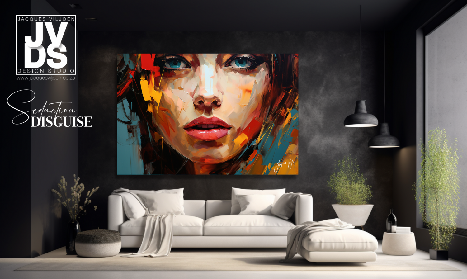 Seduction Disguise Canvas Design