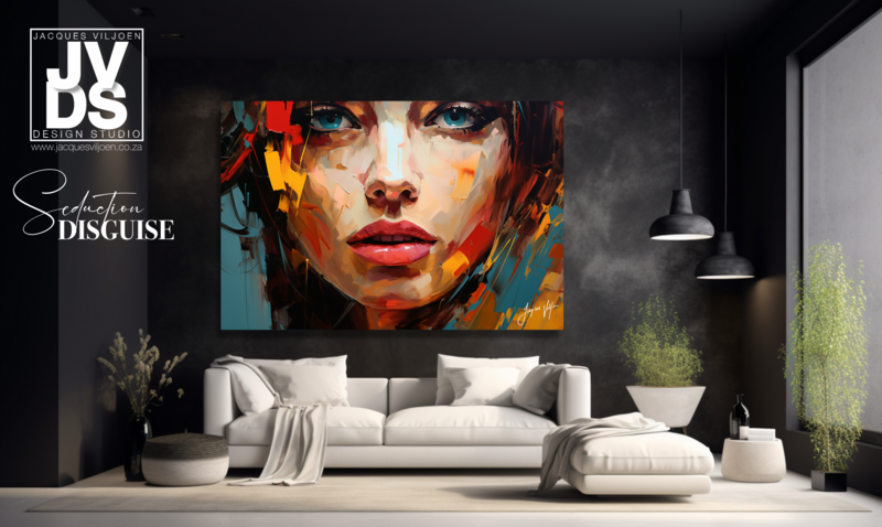 Seduction Disguise Canvas Design