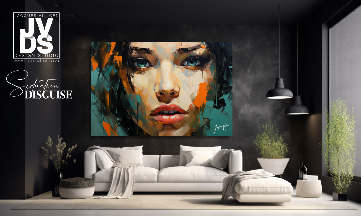 Seduction Disguise Canvas Design