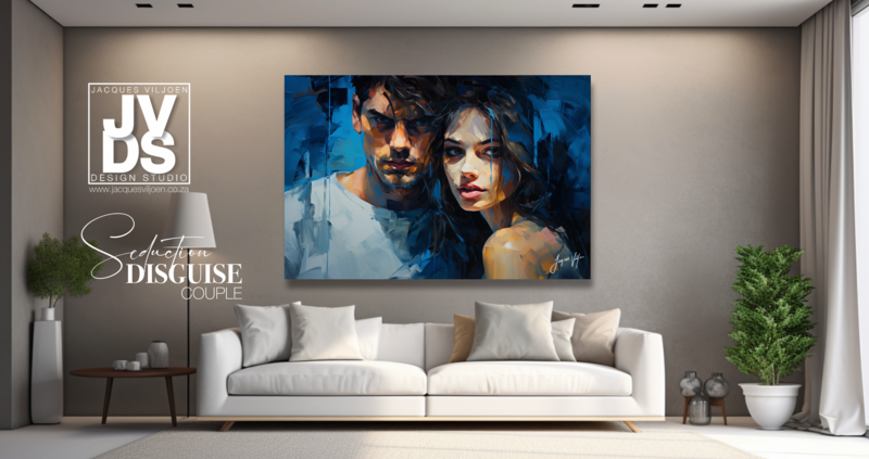 Seduction Disguise - A Hidden Passion Canvas Design