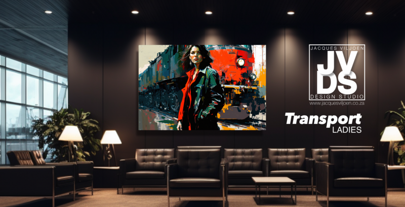 Abstract Realism - Travelling Ladies