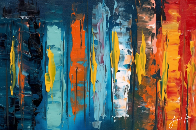 Liminal Spaces Abstract Art Canvas Print