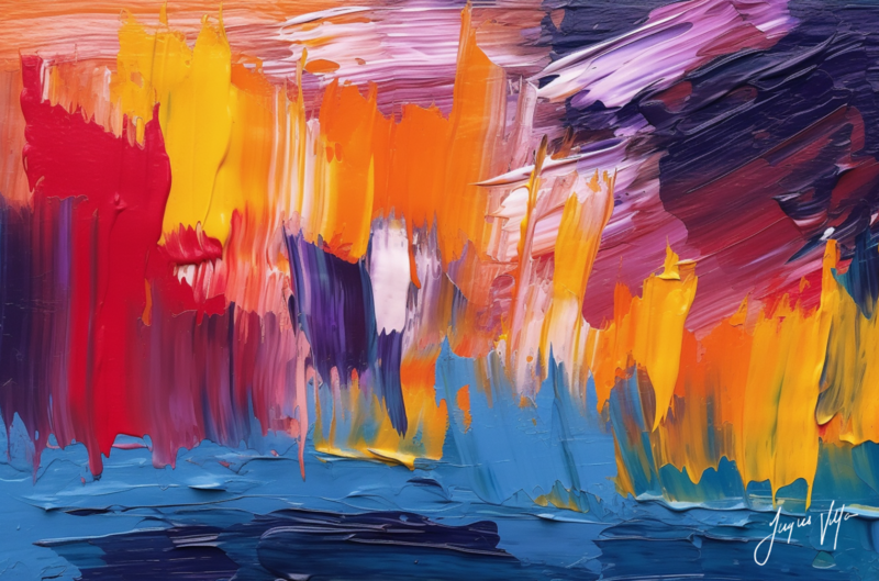 Liminal Spaces Abstract Art Canvas Print