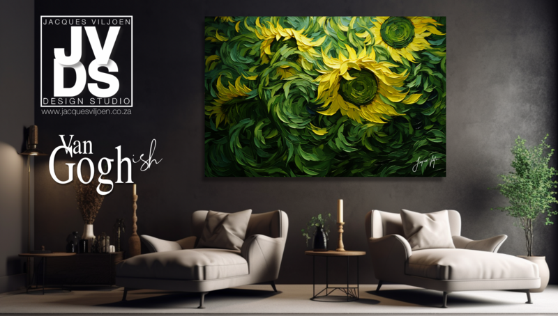 Van Gogh&#39;ish Canvas Design