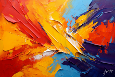 Pastel Impressions: Abstract Canvas Art Collection | Soft &amp; Bold Contrast Designs