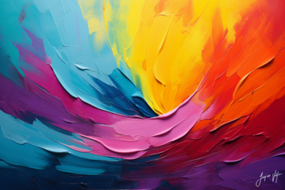 Pastel Impressions: Abstract Canvas Art Collection | Soft &amp; Bold Contrast Designs