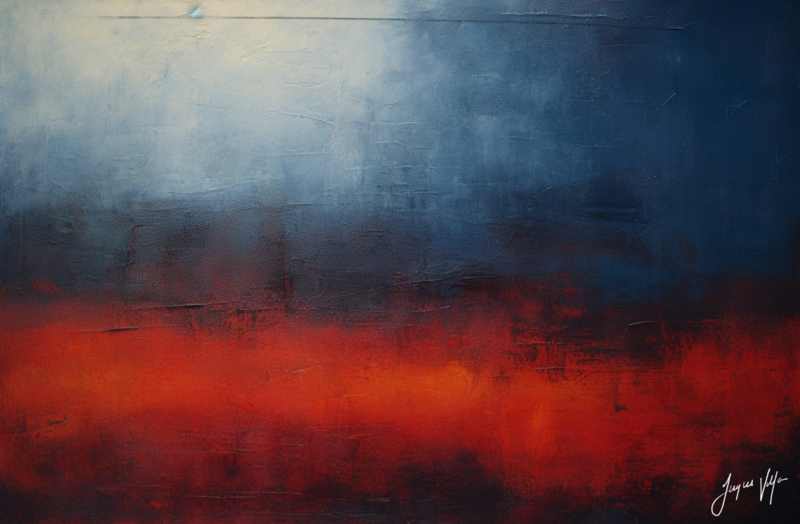 Mark Rothko Inspired Abstract Expressionist Canvas Print - The Rothko Carbon Collection