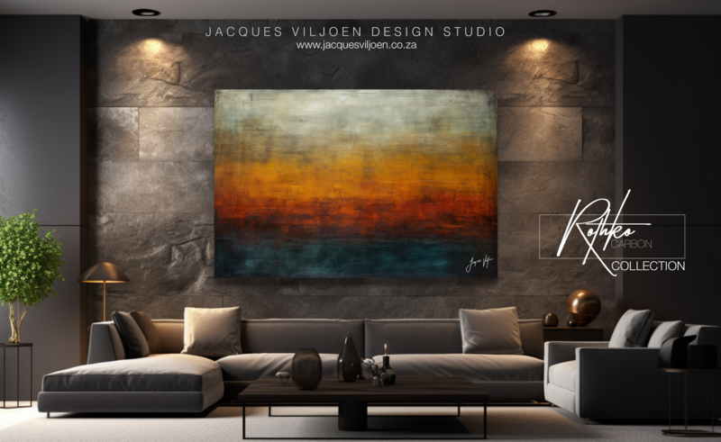 Mark Rothko Inspired Abstract Expressionist Canvas Print - The Rothko Carbon Collection
