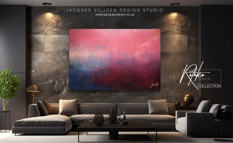 Mark Rothko Inspired Abstract Expressionist Canvas Print - The Rothko Carbon Collection