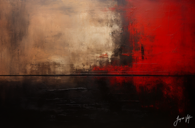 Mark Rothko Inspired Abstract Expressionist Canvas Print - The Rothko Carbon Collection