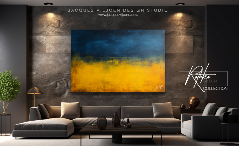 Mark Rothko Inspired Abstract Expressionist Canvas Print - The Rothko Carbon Collection