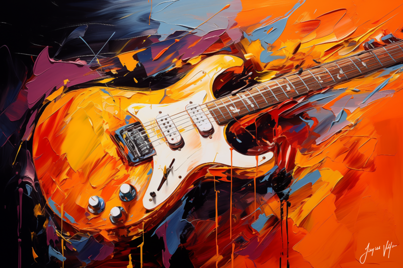 Art of Sound - Abstract Guitar