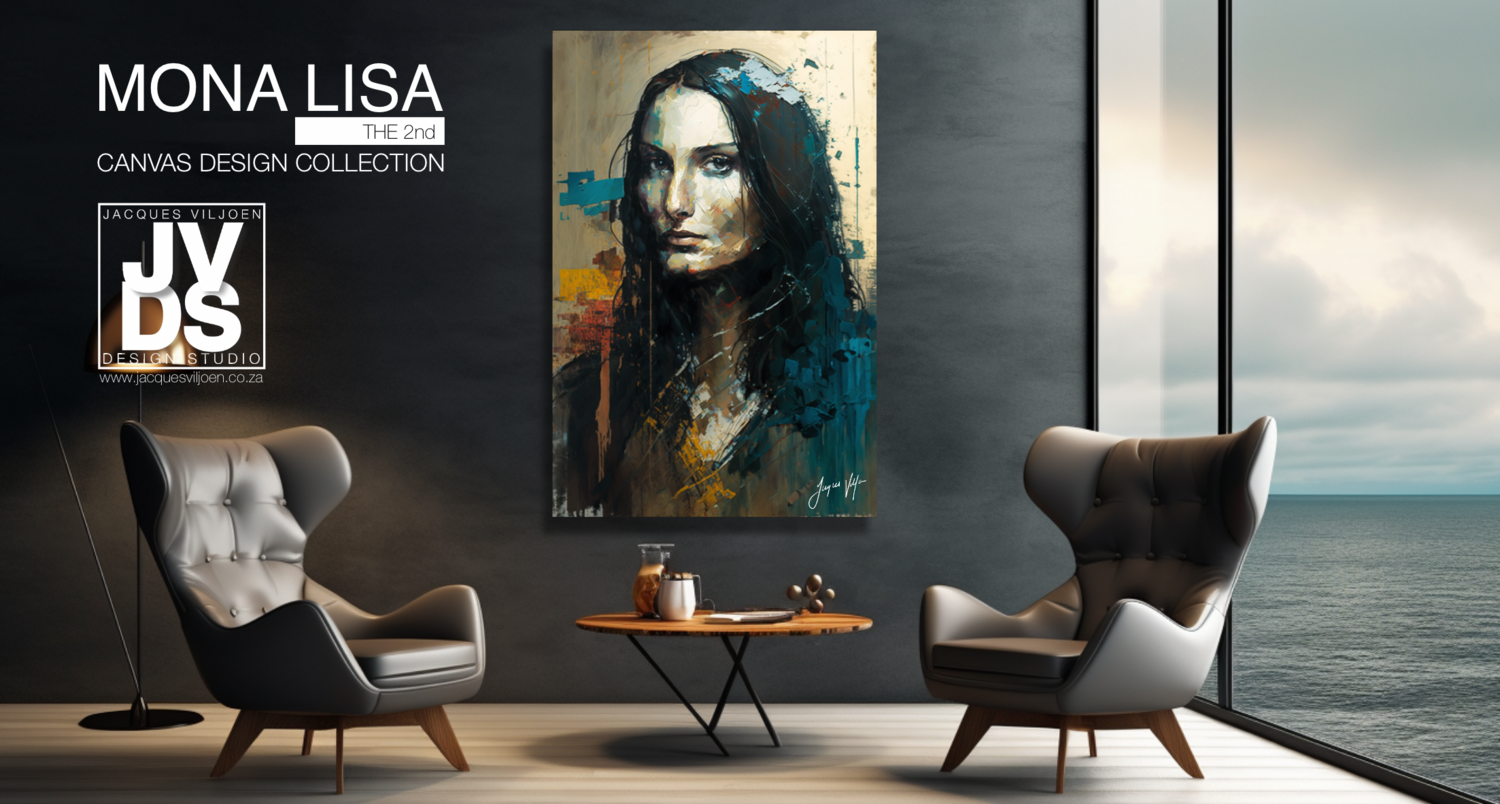Mona Lisa the 2nd Canvas Design