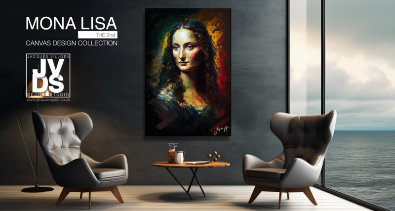Mona Lisa the 2nd Canvas Design