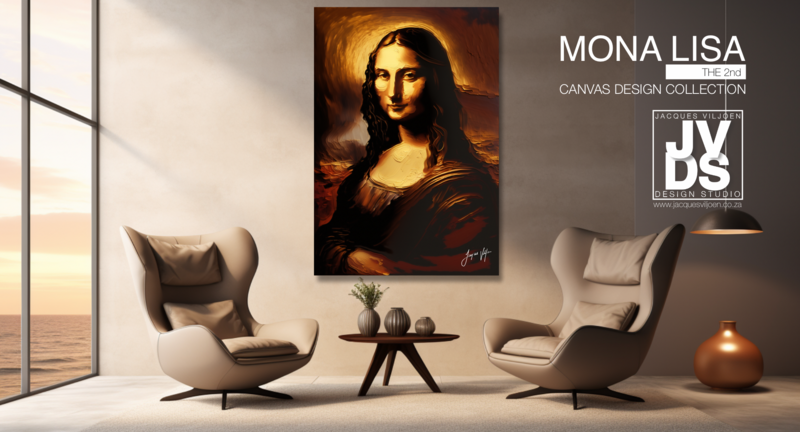 Mona Lisa the 2nd Canvas Design