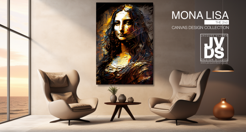 Mona Lisa the 2nd Canvas Design
