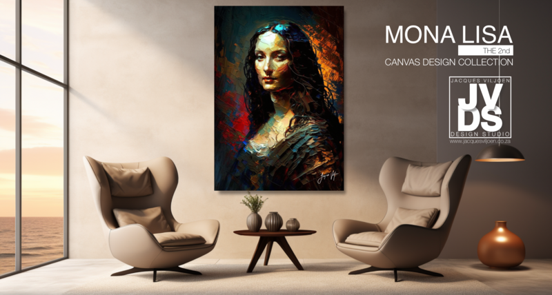 Mona Lisa the 2nd Canvas Design